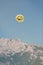 Two happy girls parasailing