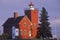 Two Harbors Light Station along Agate Bay on Lake Superior, MN