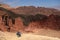 Two hikers in Eilat Mountains.