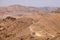 Two hikers in Negev desert.