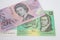 Two historic Australian Dollar banknotes