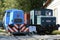 Two Historical Steam Engines in Czech Railways Museum Luzna u Rakovnika, Czech Republic, Europe