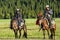 Two Kazak herdsman