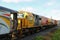 Two Kiwi Rail diesel-electric locos Christchurch