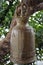 Two large traditional bell at the monkey mountain Khao Takiab in Hua Hin, Thailand, Asia