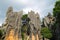 Two limestone at Kunming Stone forest or Shilin