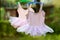 Two little tutu in pastel color for girls