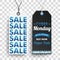 Two Long Price Stickers Cyber Monday Super SaleTransparent