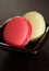 Two macarons