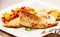 Two marinated grilled fresh tilapia fillets