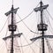 Two masts with viewpoint platforms on sailship