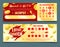 Two Mockups Of Lottery Scratch Card