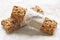 Two muesli bars