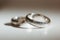 Two nice silver wedding rings