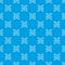 Two non barrier railways pattern vector seamless blue