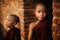 Two Novice monk