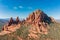The Two Nuns Rock Formation in Sedona, Arizona