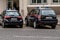two parked carabinieri cars
