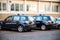 Two parked carabinieri cars