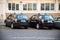 Two parked carabinieri cars