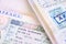 Two Passport with Greek European Union Shengen Visa