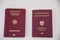 Two passports, symbol of dual citizenship