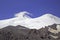 Two peaks of Elbrus - highest mount in Europe