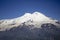 Two peaks of Elbrus - highest mount in Europe