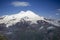 Two peaks of Elbrus - highest mount in Europe