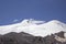 Two peaks of Elbrus - highest mount in Europe