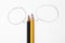 Two Pencil with speech bubble