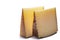 Two pieces of Manchego, queso manchego, cheese made in La Mancha region of Spain from the milk of sheep of the manchega breed, is