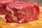 Two Pieces of Raw Beef Tenderloin Steaks #2