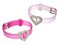 Two pink girlish braceletes