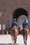 Two policemen on horseback