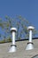 Two Residential Roof Exhaust Vents