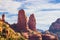 Two Rock Outcroppings In Southwest Mountains