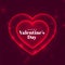 two romantic lover hearts valentines day lovely background