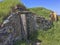 Two root cellars on Fogo Island