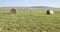 Two Round Bales of Hay