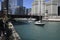 Two Sailboats On The Chicago River