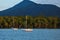 Two Sailboats Moored in Cairns Harbor