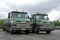 Two Scania 124G 470 Gravel Trucks with Conventional Cab