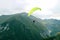 Two-seater Paragliding over the Caucasus Mountain Ranges, Georgian Military Highway, Gudauri, Georgia