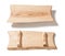 Two Side Life Edged Shaped Ash Tree Wooden Kitchen Tray