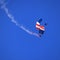 Two Skydivers Flying in Formation at Buckeye Air Show