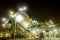 Two sphere tank gas petrochemical industry