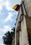 Two Stone Soldiers guard the Colombian Military Mausoleum