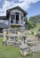 two-storey deserted malay structure cottage home.