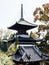 Two-story pagoda on the grounds of Tatsueji, temple number 19 of Shikoku pilgrimage